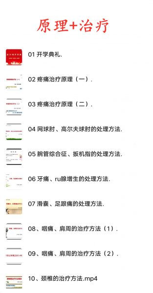 灵枢针灸初级精品班培训中医针灸视频教程全集插图7