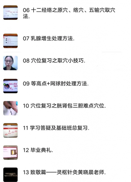 灵枢针灸初级精品班培训中医针灸视频教程全集插图3