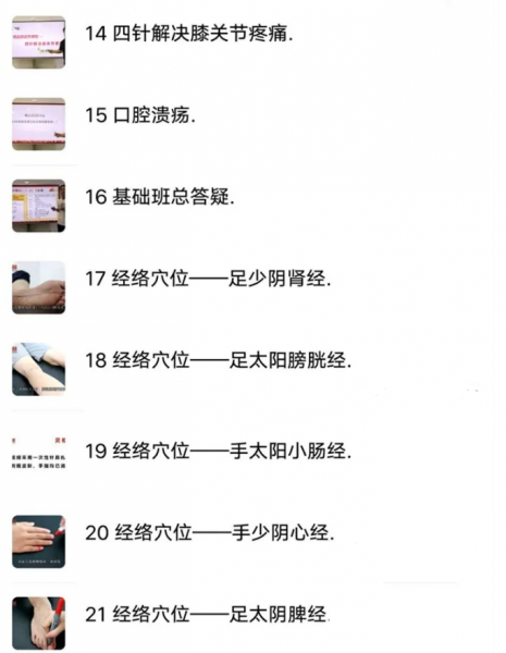 灵枢针灸初级精品班培训中医针灸视频教程全集插图4