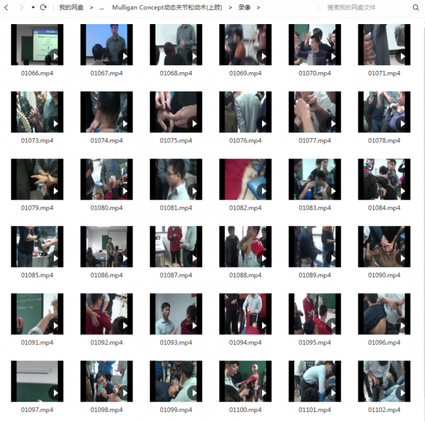 魏志荣动态关节松动术上肢下肢学习班视频教程插图3