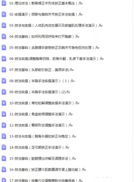 郭新春美容美体精讲课柔性正骨手法视频教程插图2