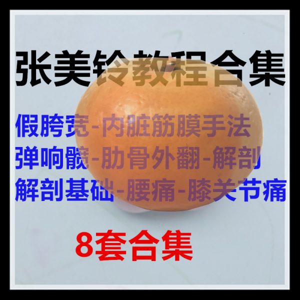 张美玲8套合集内脏筋膜手法假胯宽弹响髋肋骨外翻等视频教程插图1