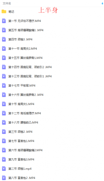 程婷全身二十三种问题理疗实战营富贵包圆肩驼背骨盆39节高清视频教程插图2