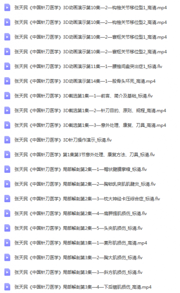 小针刀视频教程张天民中国针刀医学3D动画演示50集完整版插图3
