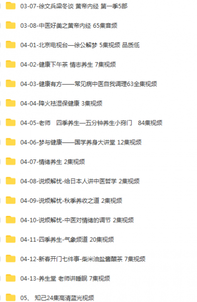 徐文兵中医厚朴驻黄帝内经饮食滋味知己前传全套视频教程插图3