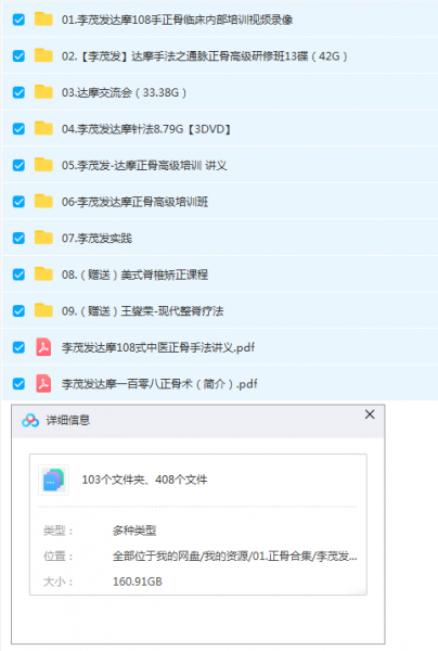 李茂发达摩正骨108手正骨整脊达摩针法视频教程插图2
