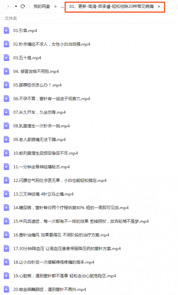 董氏奇穴针灸内部资料最全高清视频教程插图3