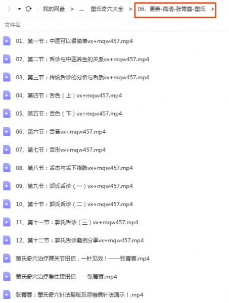 董氏奇穴针灸内部资料最全高清视频教程插图11